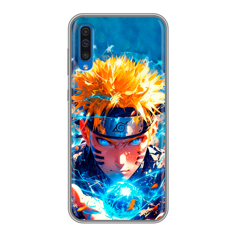 Силиконовый противоударный чехол на Samsung Galaxy A50 с принтом Аниме Наруто Naruto Силиконовый противоударный чехол на Samsung Galaxy A50 с принтом Аниме Наруто Naruto