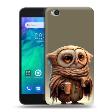 Силиконовый чехол на Xiaomi RedMi Go с принтом Сова Силиконовый чехол на Xiaomi RedMi Go с принтом Сова