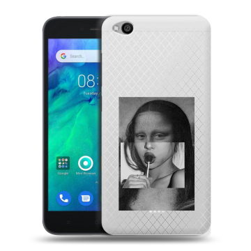 Силиконовый чехол на Xiaomi RedMi Go с принтом Мона Лиза Силиконовый чехол на Xiaomi RedMi Go с принтом Мона Лиза