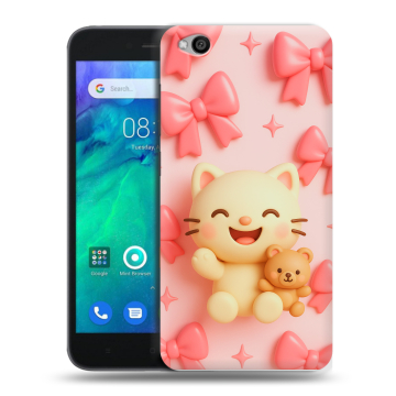 Силиконовый чехол на Xiaomi RedMi Go с принтом для девочек Силиконовый чехол на Xiaomi RedMi Go с принтом для девочек
