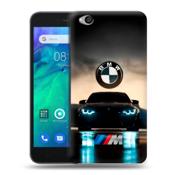 Силиконовый чехол на Xiaomi RedMi Go с принтом БМВ BMW Силиконовый чехол на Xiaomi RedMi Go с принтом БМВ BMW
