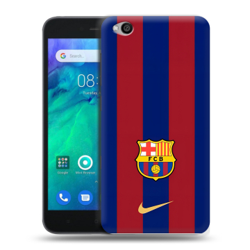 Силиконовый чехол на Xiaomi RedMi Go с принтом Барселона Barcelona