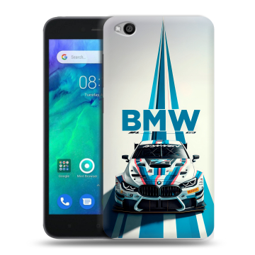 Силиконовый чехол на Xiaomi RedMi Go с принтом БМВ BMW Силиконовый чехол на Xiaomi RedMi Go с принтом БМВ BMW