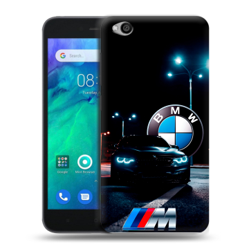 Силиконовый чехол на Xiaomi RedMi Go с принтом БМВ BMW Силиконовый чехол на Xiaomi RedMi Go с принтом БМВ BMW