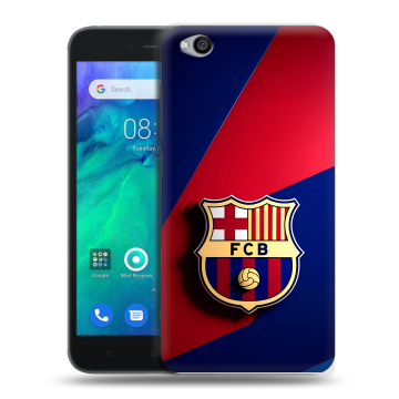 Силиконовый чехол на Xiaomi RedMi Go с принтом Барселона Barcelona