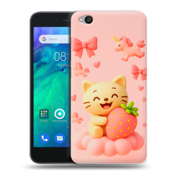 Силиконовый чехол на Xiaomi RedMi Go с принтом для девочек Силиконовый чехол на Xiaomi RedMi Go с принтом для девочек