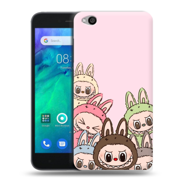 Силиконовый чехол на Xiaomi RedMi Go с принтом Лабубу Силиконовый чехол на Xiaomi RedMi Go с принтом Лабубу