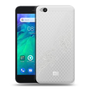 Силиконовый чехол на Xiaomi RedMi Go с принтом Сотворение мира Силиконовый чехол на Xiaomi RedMi Go с принтом Сотворение мира