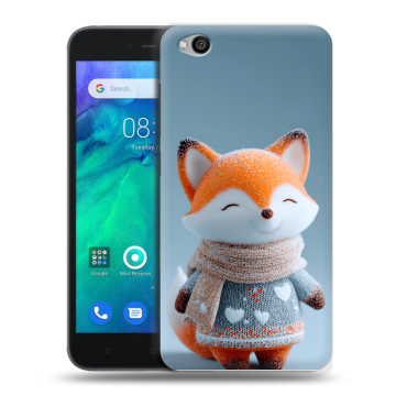 Силиконовый чехол на Xiaomi RedMi Go с принтом Лиса Силиконовый чехол на Xiaomi RedMi Go с принтом Лиса