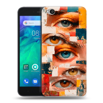 Силиконовый чехол на Xiaomi RedMi Go с принтом Модный принт Силиконовый чехол на Xiaomi RedMi Go с принтом Модный принт