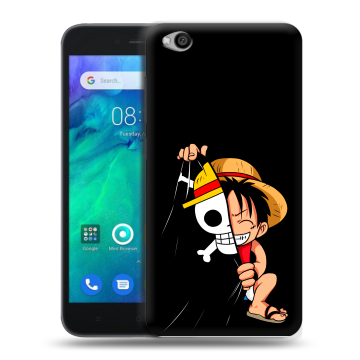 Силиконовый чехол на Xiaomi RedMi Go с принтом One Piece Ван Пис