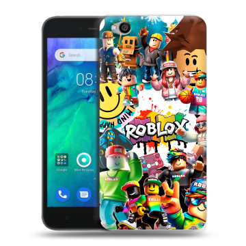 Силиконовый чехол на Xiaomi RedMi Go с принтом Roblox Роблокс Силиконовый чехол на Xiaomi RedMi Go с принтом Roblox Роблокс