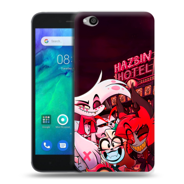 Силиконовый чехол на Xiaomi RedMi Go с принтом Hazbin Hotel Отель Хазбин Силиконовый чехол на Xiaomi RedMi Go с принтом Hazbin Hotel Отель Хазбин