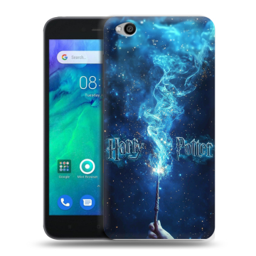 Силиконовый чехол на Xiaomi RedMi Go с принтом Harry Potter Гарри Поттер