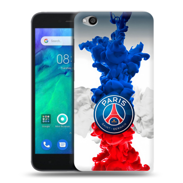 Силиконовый чехол на Xiaomi RedMi Go с принтом PSG ПСЖ