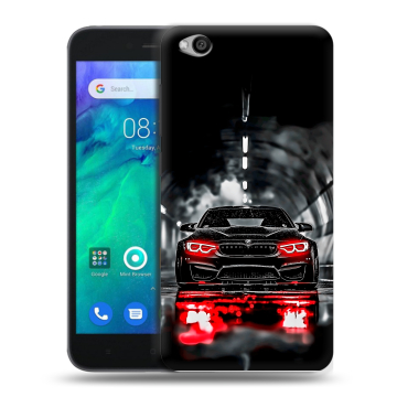 Силиконовый чехол на Xiaomi RedMi Go с принтом BMW БМВ Силиконовый чехол на Xiaomi RedMi Go с принтом BMW БМВ
