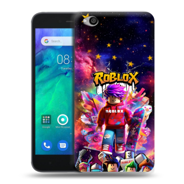 Силиконовый чехол на Xiaomi RedMi Go с принтом Roblox Роблокс Силиконовый чехол на Xiaomi RedMi Go с принтом Roblox Роблокс