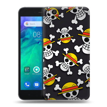 Силиконовый чехол на Xiaomi RedMi Go с принтом One Piece Ван Пис