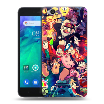 Силиконовый чехол на Xiaomi RedMi Go с принтом Gravity Falls Гравити Фолз Силиконовый чехол на Xiaomi RedMi Go с принтом Gravity Falls Гравити Фолз