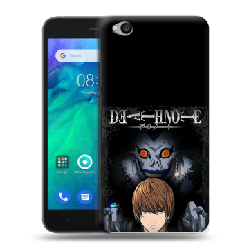 Силиконовый чехол на Xiaomi RedMi Go с принтом Death note Тетрадь смерти