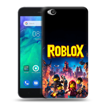 Силиконовый чехол на Xiaomi RedMi Go с принтом Roblox Роблокс Силиконовый чехол на Xiaomi RedMi Go с принтом Roblox Роблокс