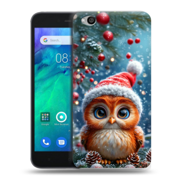 Силиконовый чехол на Xiaomi RedMi Go с принтом Новый год