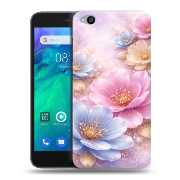 Силиконовый чехол на Xiaomi RedMi Go с принтом женский Силиконовый чехол на Xiaomi RedMi Go с принтом женский