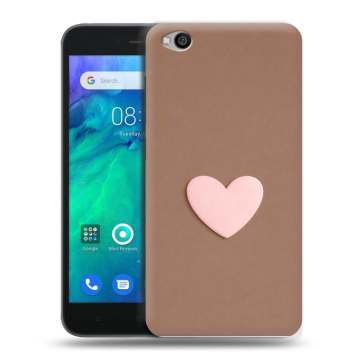 Силиконовый чехол на Xiaomi RedMi Go с принтом женский