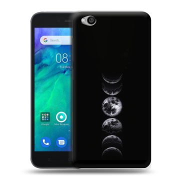 Силиконовый чехол на Xiaomi RedMi Go с принтом женский
