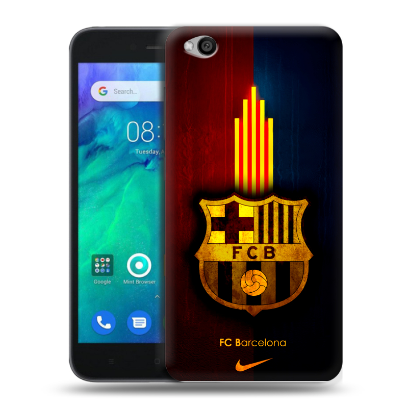 Силиконовый чехол на Xiaomi RedMi Go с принтом Барселона Barcelona Силиконовый чехол на Xiaomi RedMi Go с принтом Барселона Barcelona