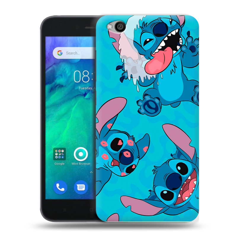 Силиконовый чехол на Xiaomi RedMi Go с принтом Лило и Стич Силиконовый чехол на Xiaomi RedMi Go с принтом Лило и Стич