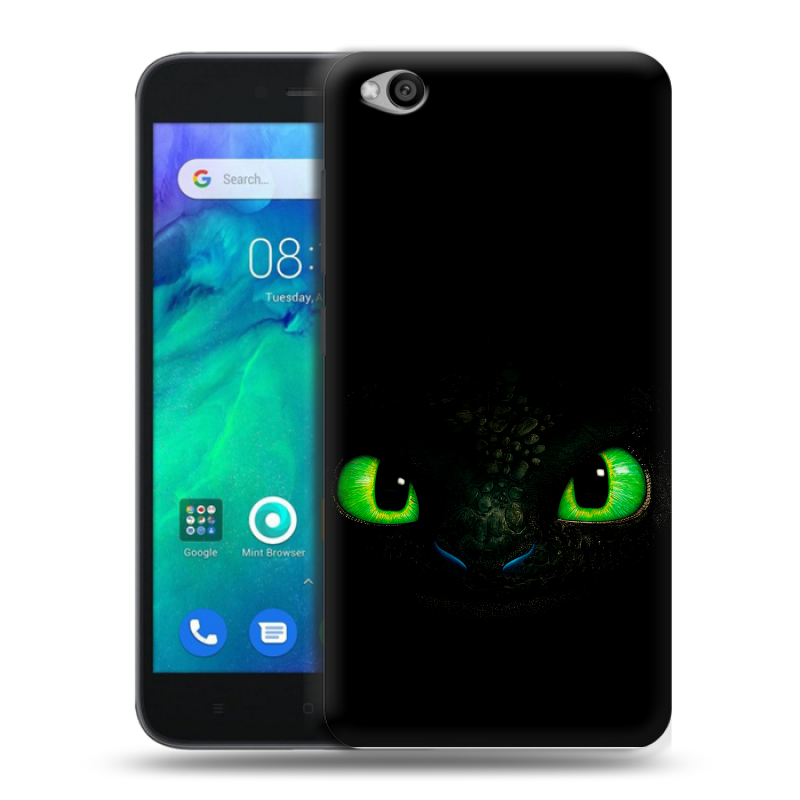 Силиконовый чехол на Xiaomi RedMi Go с принтом Как приручить дракона Силиконовый чехол на Xiaomi RedMi Go с принтом Как приручить дракона