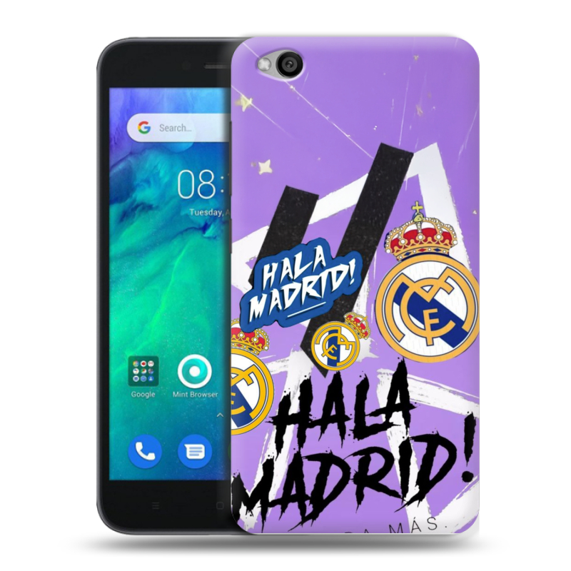Силиконовый чехол на Xiaomi RedMi Go с принтом Real Madrid Реал Мадрид Силиконовый чехол на Xiaomi RedMi Go с принтом Real Madrid Реал Мадрид