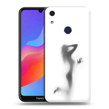 Силиконовый противоударный чехол на Huawei Honor 8A с принтом Силуэт