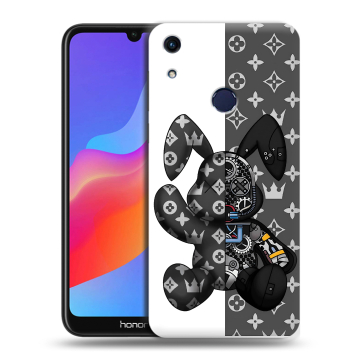 Силиконовый противоударный чехол на Huawei Honor 8A с принтом Луи робот