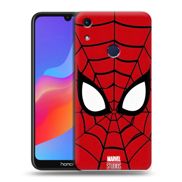 Силиконовый противоударный чехол на Huawei Honor 8A с принтом человек паук spiderman