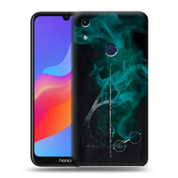Силиконовый противоударный чехол на Huawei Honor 8A с принтом Гарри Поттер Harry Potter