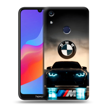 Силиконовый противоударный чехол на Huawei Honor 8A с принтом БМВ BMW
