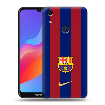 Силиконовый противоударный чехол на Huawei Honor 8A с принтом Барселона Barcelona