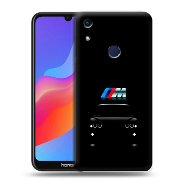 Силиконовый противоударный чехол на Huawei Honor 8A с принтом БМВ BMW