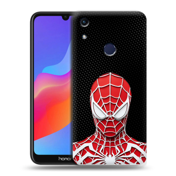 Силиконовый противоударный чехол на Huawei Honor 8A с принтом человек паук spiderman