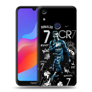 Силиконовый противоударный чехол на Huawei Honor 8A с принтом Реал Роналдо Силиконовый противоударный чехол на Huawei Honor 8A с принтом Реал Роналдо