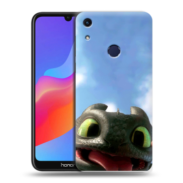 Силиконовый противоударный чехол на Huawei Honor 8A с принтом Как приручить дракона