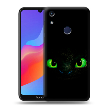 Силиконовый противоударный чехол на Huawei Honor 8A с принтом Как приручить дракона