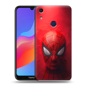 Силиконовый противоударный чехол на Huawei Honor 8A с принтом Spiderman Человек паук