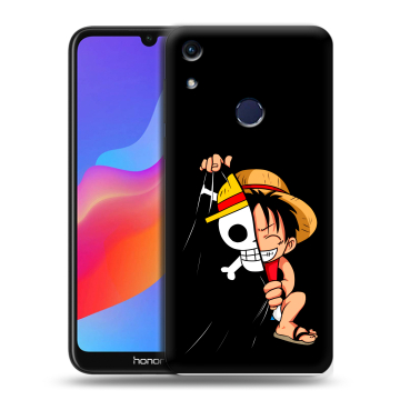 Силиконовый противоударный чехол на Huawei Honor 8A с принтом One Piece Ван Пис