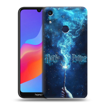 Силиконовый противоударный чехол на Huawei Honor 8A с принтом Harry Potter Гарри Поттер