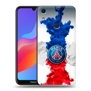 Силиконовый противоударный чехол на Huawei Honor 8A с принтом PSG ПСЖ