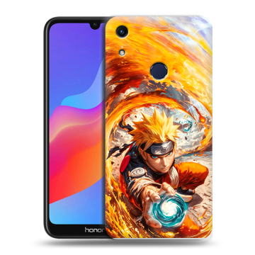 Силиконовый противоударный чехол на Huawei Honor 8A с принтом Аниме Наруто Naruto