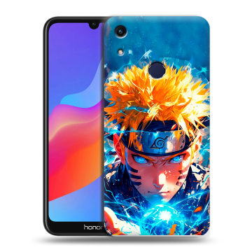 Силиконовый противоударный чехол на Huawei Honor 8A с принтом Аниме Наруто Naruto